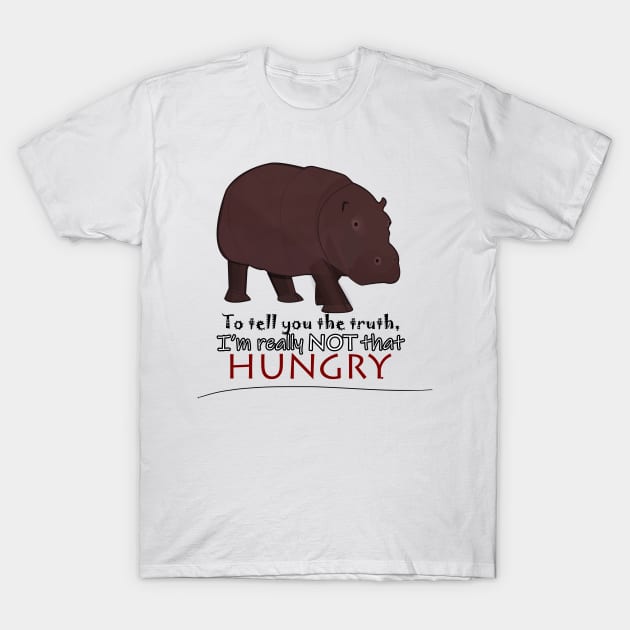 Hippopotamus T-Shirt by momomoma